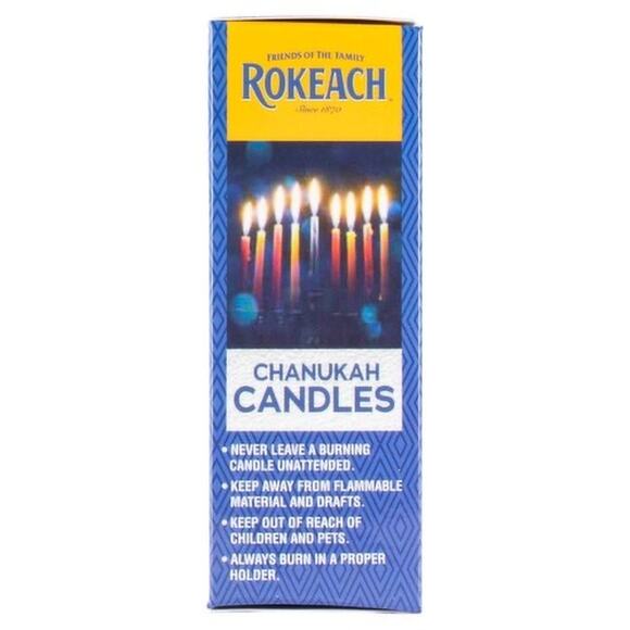 Friends of The Family Rokeach Chanukah Candles, 44 Count - Picture 3 of 5
